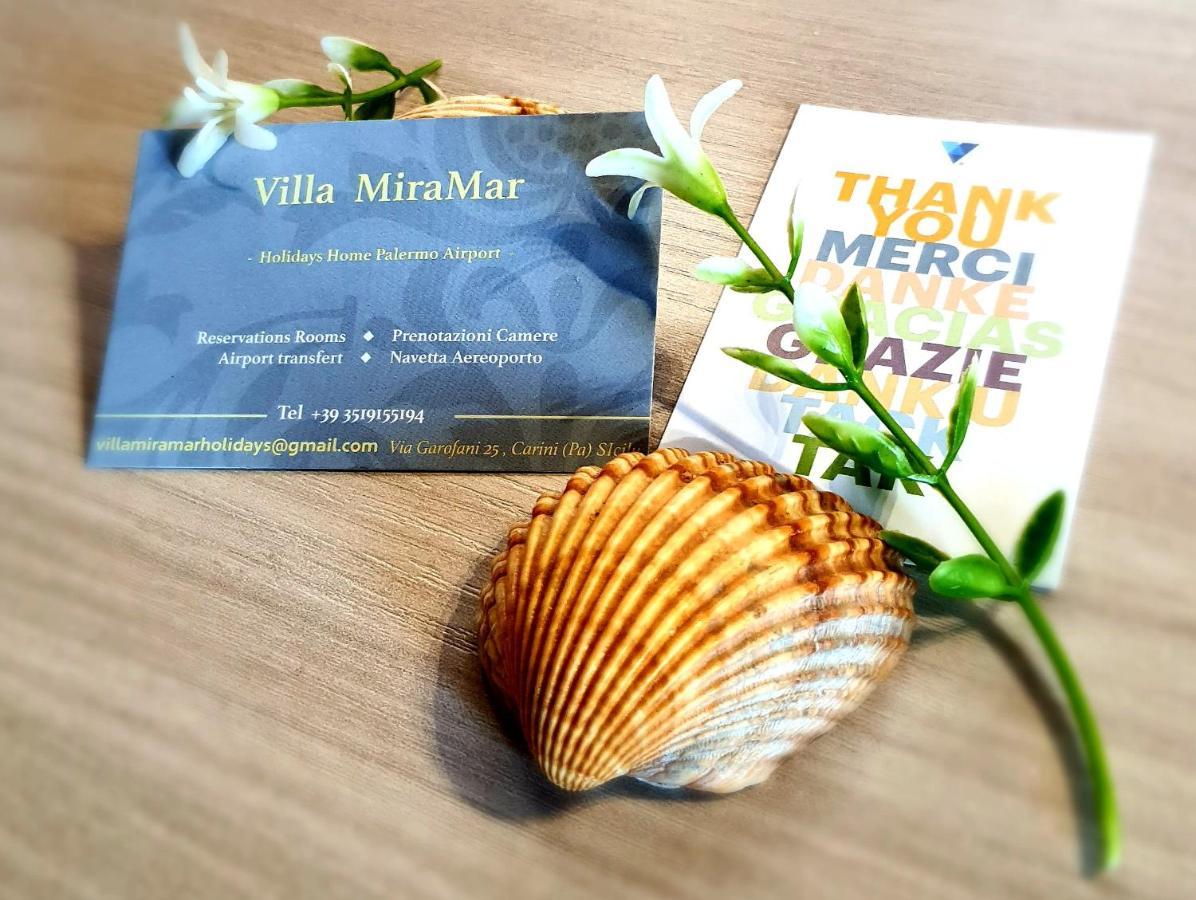 Villa Miramar Luxury Suite Palermo Airport Carini Eksteriør billede