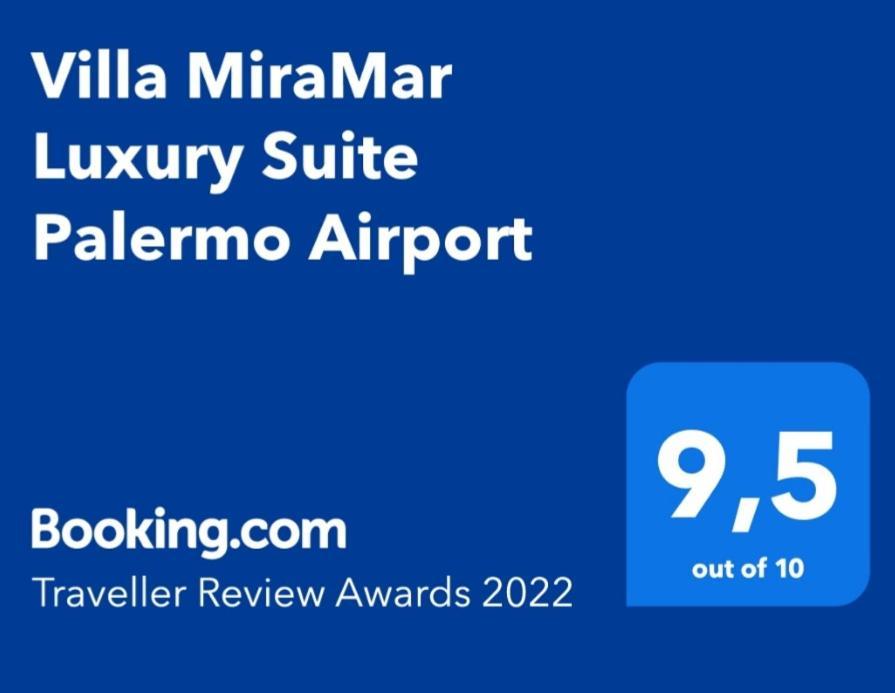 Villa Miramar Luxury Suite Palermo Airport Carini Eksteriør billede